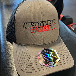 Wisconsin Barbell Trucker Hat